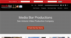 Desktop Screenshot of mediabarproductions.com